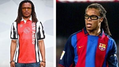 Edgar Davids Nameset Barcelona