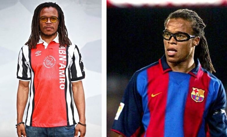 Edgar Davids Nameset Barcelona